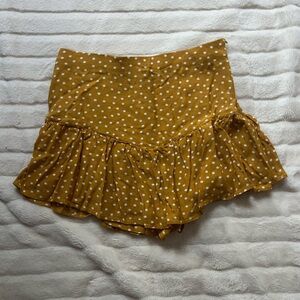 Yellow Zara Skirt